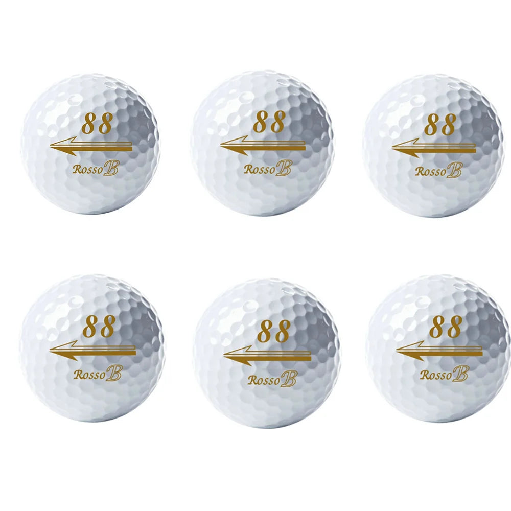Set Of 1, 3, Or 6 Elastic Resistant Golf Practice Balls
