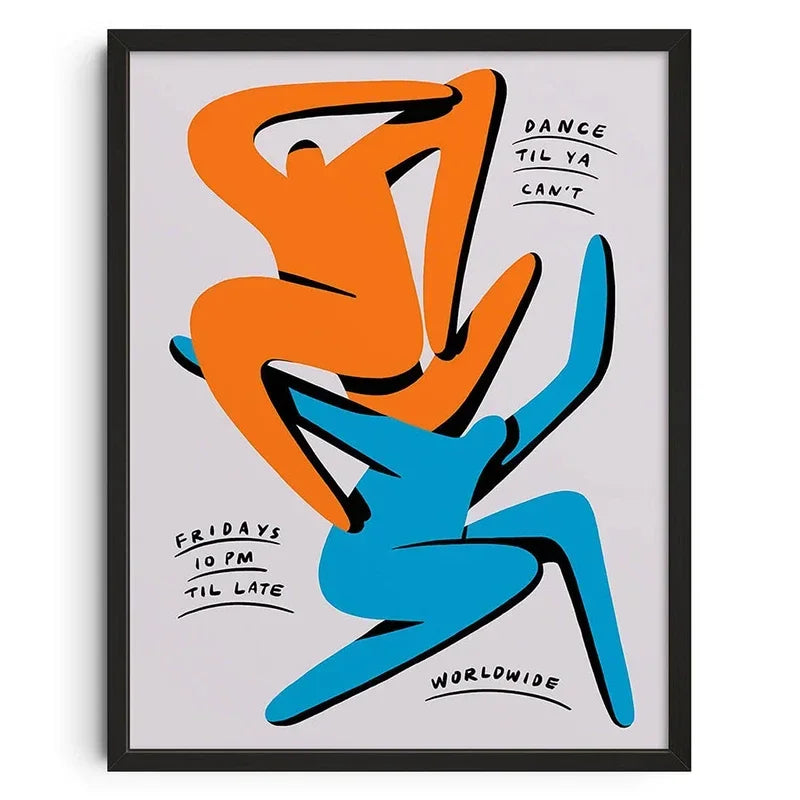 Retro Abstract Nourishing Soul Classic Wall Art,  Canvas Print Poster, Suitable for Home, Living Room, Room Decoration Painting - Buy online at  Vibe In Cart.