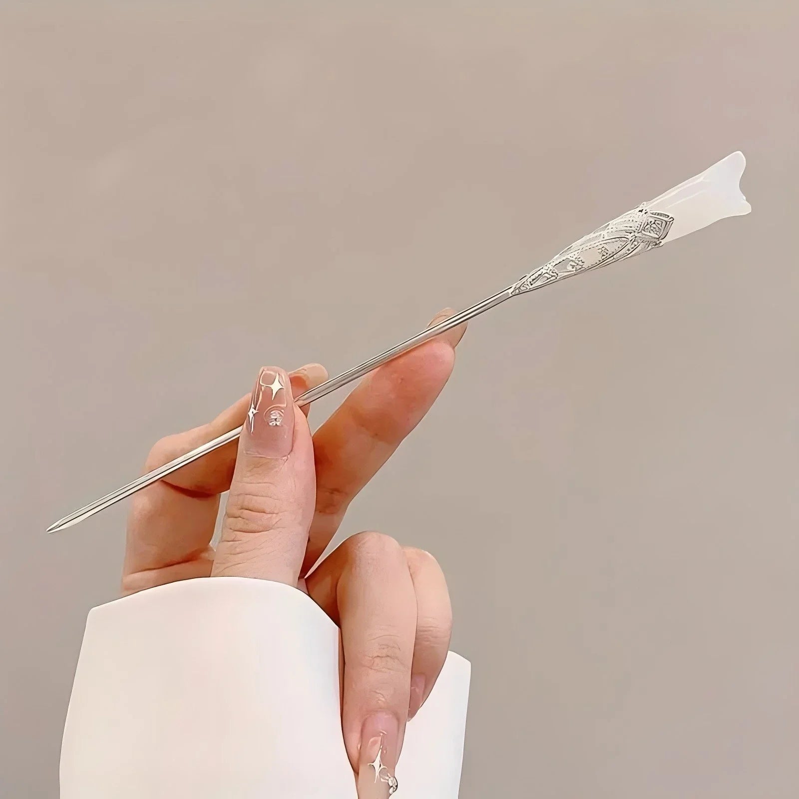 Elegant Chinese Style Hair Clip Tassel Hair Stick Traditional Floral Design Hairstyle Accessory Women Jewelry Hairpin Hairneedle - Buy online at  Vibe In Cart.