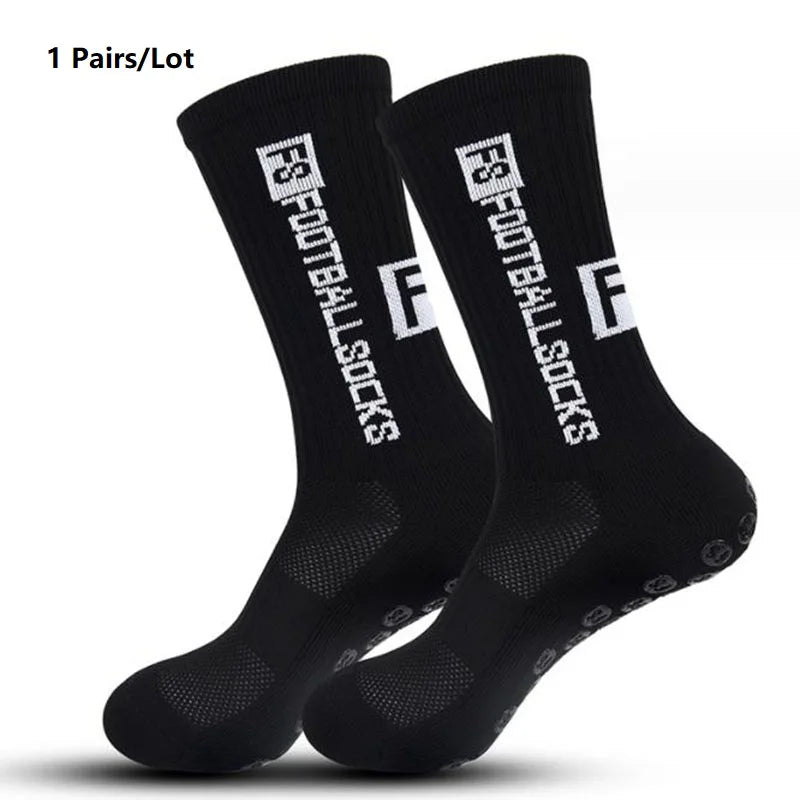 1 Pair Non Slip Soccer Socks Men Non Skid Grip Football Basketball Sport Cycling Socks 2025 New - Buy online at  Vibe In Cart.