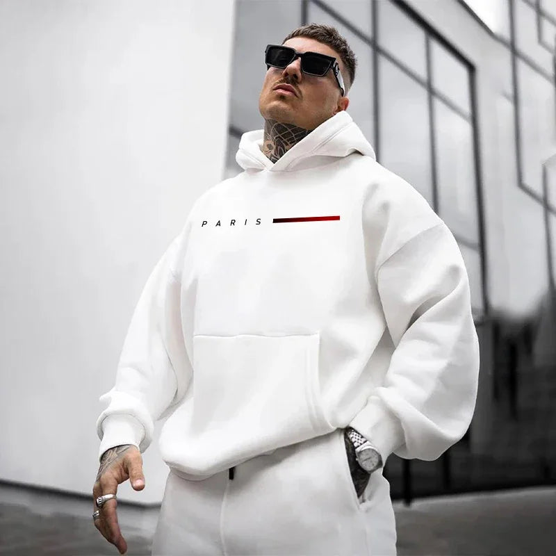 Paris Fashion Hoodies for Men All Season Daily Casual Sports Hooded Sweatshirts 2025 Male Home Outdoor Comfort Fashion Pullover - Buy online at  Vibe In Cart.