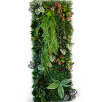 40X120CM Artificial Plant Wall Decoration Simulation Chlorophytum Comosum Grass Decoration Garden Fence Wedding Hotel Decoration - Buy online at  Vibe In Cart.