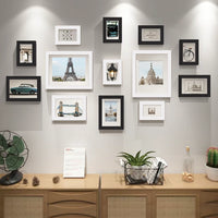 13pcs Wood Picture Frame Set for Wall Home Office Decor Festive Commemorative Gifts - Variety of Sizes for Photos - Buy online at  Vibe In Cart.