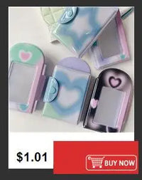 Transparent Plastic Square Desktop Document Storage Box