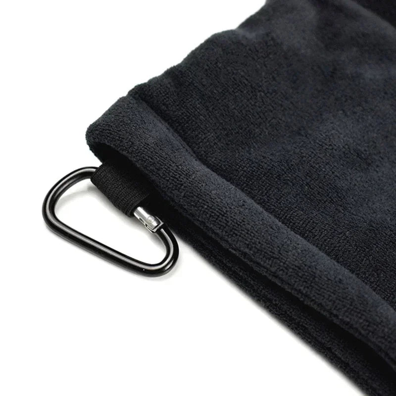 Square Microfiber Golf Ball Cleaning Towel with Carabiner Hook Water Absorption Cleaner Club for Head Wipe Cloth Clean 2025 - Buy online at  Vibe In Cart.