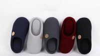 Smile Pop Men Flat Slippers Indoor Cozy Home Men Slippers Winter Casual Slippers Soft Antiskid Slippers Outdoor Fashion Shoes - Buy online at  Vibe In Cart.