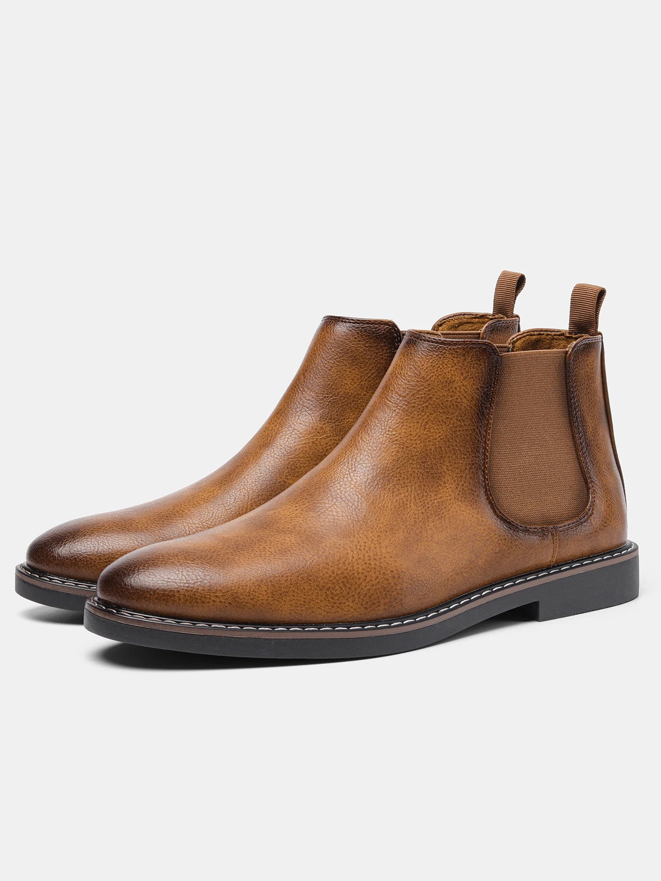 40~46 Men Chelsea Boots Brand Retro Comfortable Fashion Men Boots - Buy online at  Vibe In Cart.