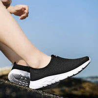 Men's Breathable Mesh Casual Shoes Non-Slip Outdoor Lightweight