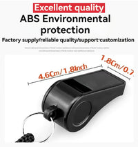 50PCS High Quality Black Whistle Referee Game Halter Whistle Outdoor Tour Hiking Whistle Suitable For Basketball Wholesale - Buy online at  Vibe In Cart.