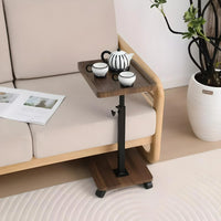 C Shaped Living Room Side Table Sofa Side Cabinet Mobile Coffee Table Simple Small Square Table Bedroom Bedside Table With Wheel - Buy online at  Vibe In Cart.