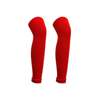 Polyester Shin Guard Socks for Football, Knee-High, Free Size