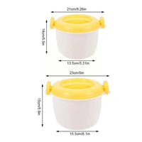Microwave Rice Cooker Steamer Pot Pastamaker Oven Veggie Cookware Cooking Soup Pressure Pots Bowl Micro Vegetable Container - Buy online at  Vibe In Cart.