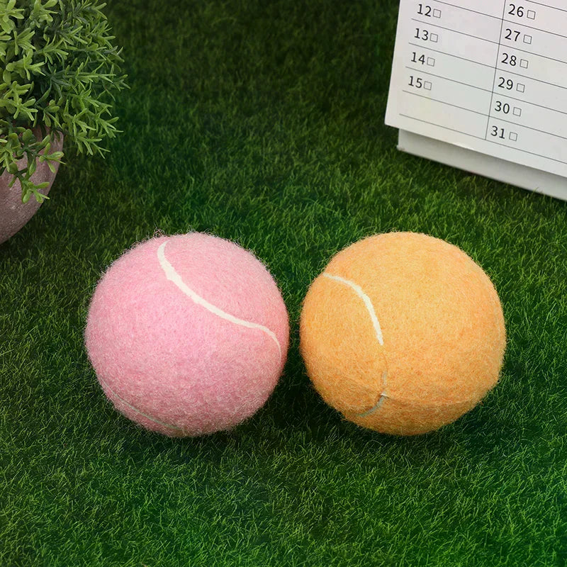 1/3Pcs Tennis Balls Wear-Resistant Highly Elastic Training Balls 65MM Ladies Beginners Durable Practice Tennis Ball For Club - Buy online at  Vibe In Cart.
