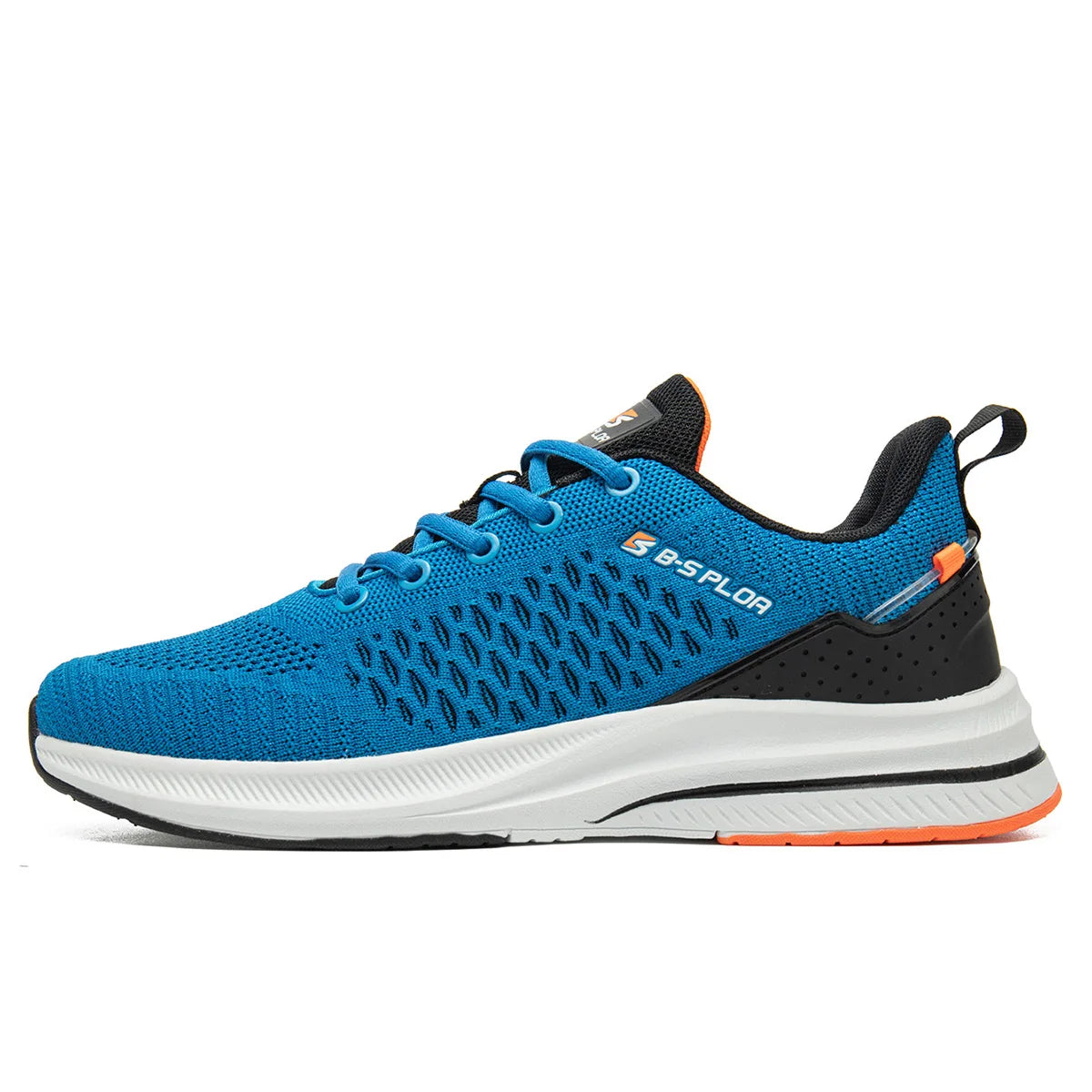 Men's Breathable Lace-Up Lightweight Running Shoes for Outdoor Use