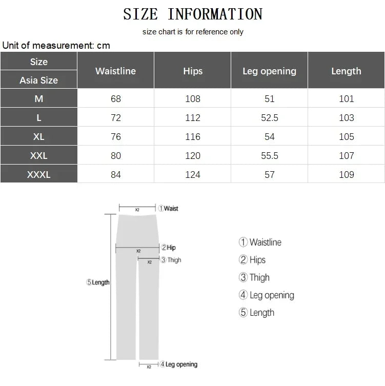 Men's Autumn Trendy Baggy Jeans Elastic Waist Washed Casual Denim Trousers Male High Street Fashion Wide Legs Straight Pants - Buy online at  Vibe In Cart.