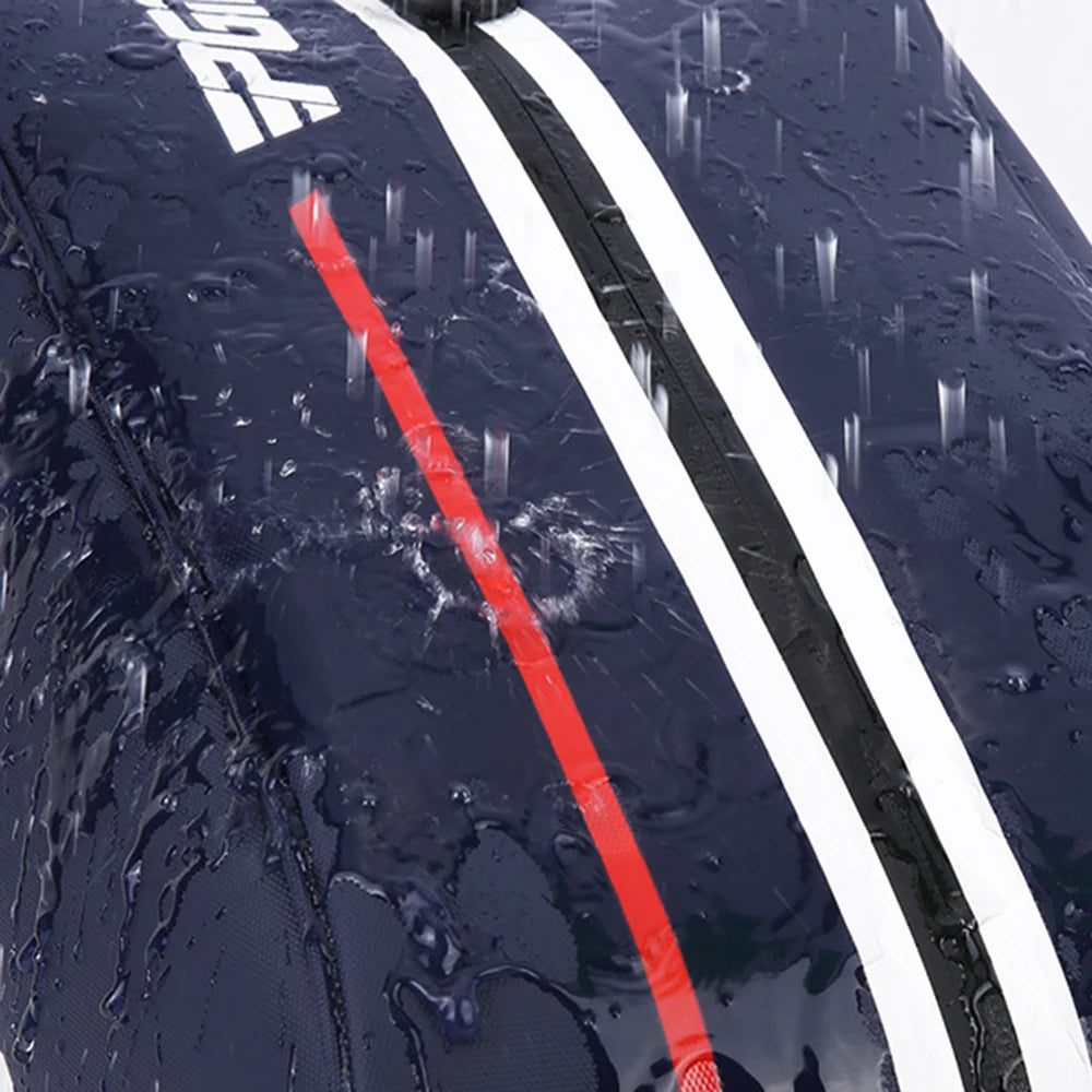 Zippered Waterproof Nylon Golf Shoe Bag Large Capacity 32x22x11cm