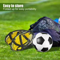 Football Target Net Foldable Football Training Net Easy to Attach and Detach Soccer Goal for Football Training Practice 17x28in - Buy online at  Vibe In Cart.