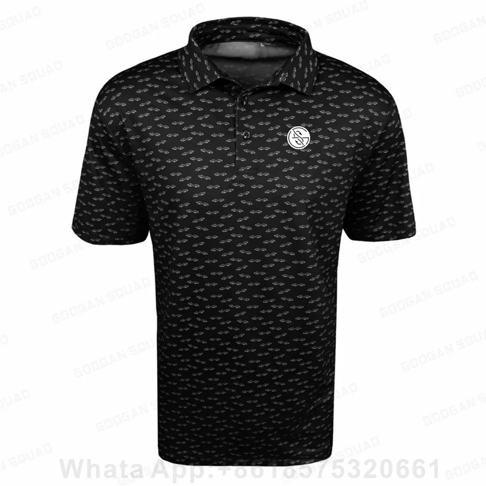 Summer Casual T-shirts Mens Short Sleeve Polo Shirts Lapel Button Work Clothing Shirts Quick Dry Tee Sports Golf T-shirt 2023 - Buy online at  Vibe In Cart.