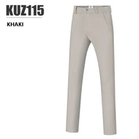 Full Length Men's Waterproof Warm Winter Golf Pants with Polyester Fleece