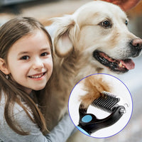 Professional Pet Deshedding Brush Dog Hair Remover Pet Fur Knot Cutter Puppy Cat Comb Brushes Dogs Grooming Shedding Supplies - Buy online at  Vibe In Cart.