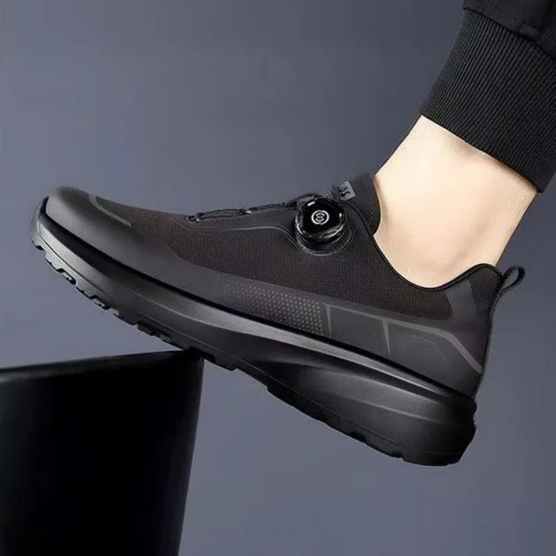 Original New Men Rotating-button Driving Sneakers Platform Casual Walking Shoes Outdoor Wear-resistant Running Sports Shoes Plus - Buy online at  Vibe In Cart.