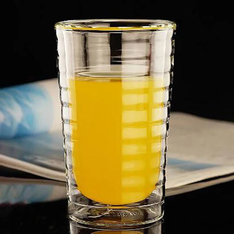 Nespresso Coffee Mug Heat Resistant Double Wall Tea Glass Cup Beer Coffee Handmade Creative Cold Beverage Transparent Drinkware - Buy online at  Vibe In Cart.