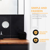 15x Magnification Mirror With Suction Cup Blackhead Compact Remove Pores Tool Bathroom Makeup Mirror Single Side - Buy online at  Vibe In Cart.