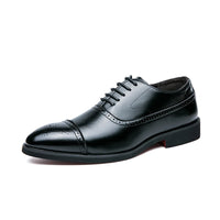Men's Formal Shoes with Red Soles Fashionable Business Attire Casual Daily Lace Up Dress Shoes Plus Size Pointed Toe Solid Color - Buy online at  Vibe In Cart.