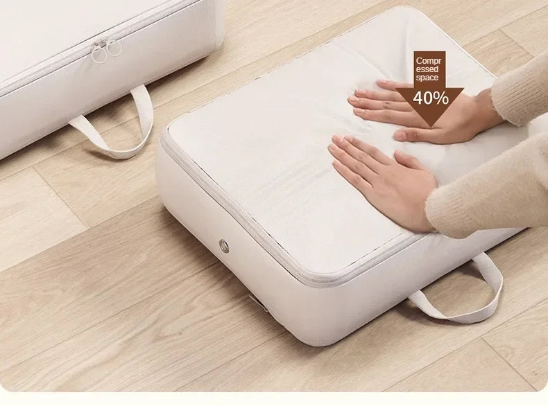 Foldable Polyester Compression Packing Bag for Clothes and Travel Storage, 1-10 Pieces