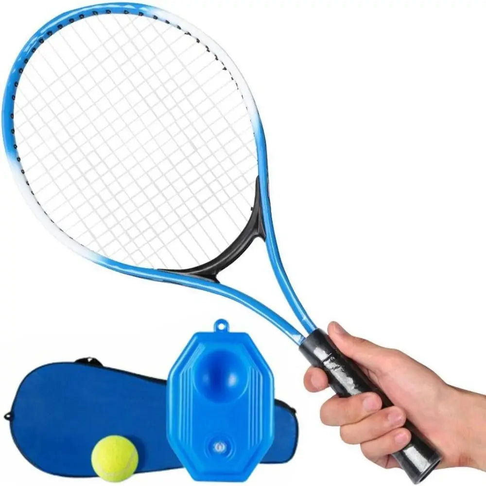 Single Tennis Racket Set for Kids Shock Absorbing Portable Sports Game Toys 23inch Lightweight Tennis Racquets Set Children - Buy online at  Vibe In Cart.