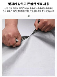 Waterproof Double Silver Sunshade Tarpaulin for 10-25 Sq M