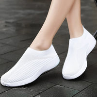 Women's Breathable Elastic Lightweight Slip-On Flats for Casual