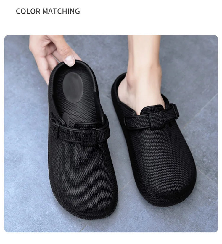 Asgard Men New Clogs Slippers Fashion EVA Insole Men Mules Slippers Classic Waterproof Garden Shoes Women Non-slip Beach Sandals - Buy online at  Vibe In Cart.