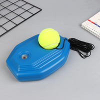 Portable Solo Tennis Trainer Rebound Tennis Ball With String Rope Self Tennis Practice Training Tool For Adults Kids Beginners - Buy online at  Vibe In Cart.