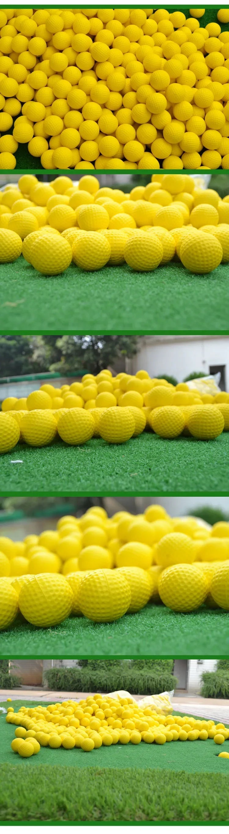 10 plastic Golf Practice Balls for Indoor or Outdoor Training Great for Improving Golf Skills Durable Sport Accessories - Buy online at  Vibe In Cart.