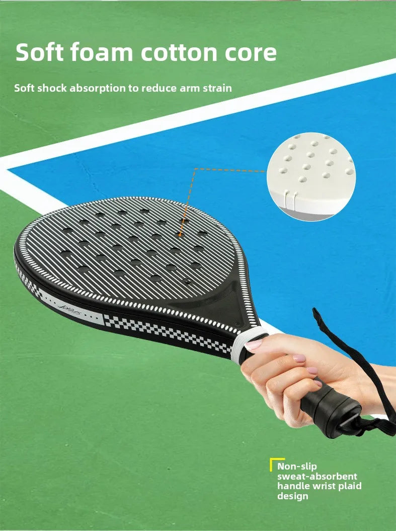 Padel Tennis Rackets beach tennis racketCarbon Fiber  Lightweight Tennis Rackets Outdoor Sports Mens and Womens  Glowing Racket - Buy online at  Vibe In Cart.