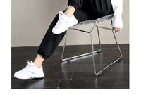 Women's Drawstring Thick Warm Polyester Winter Sports Pants