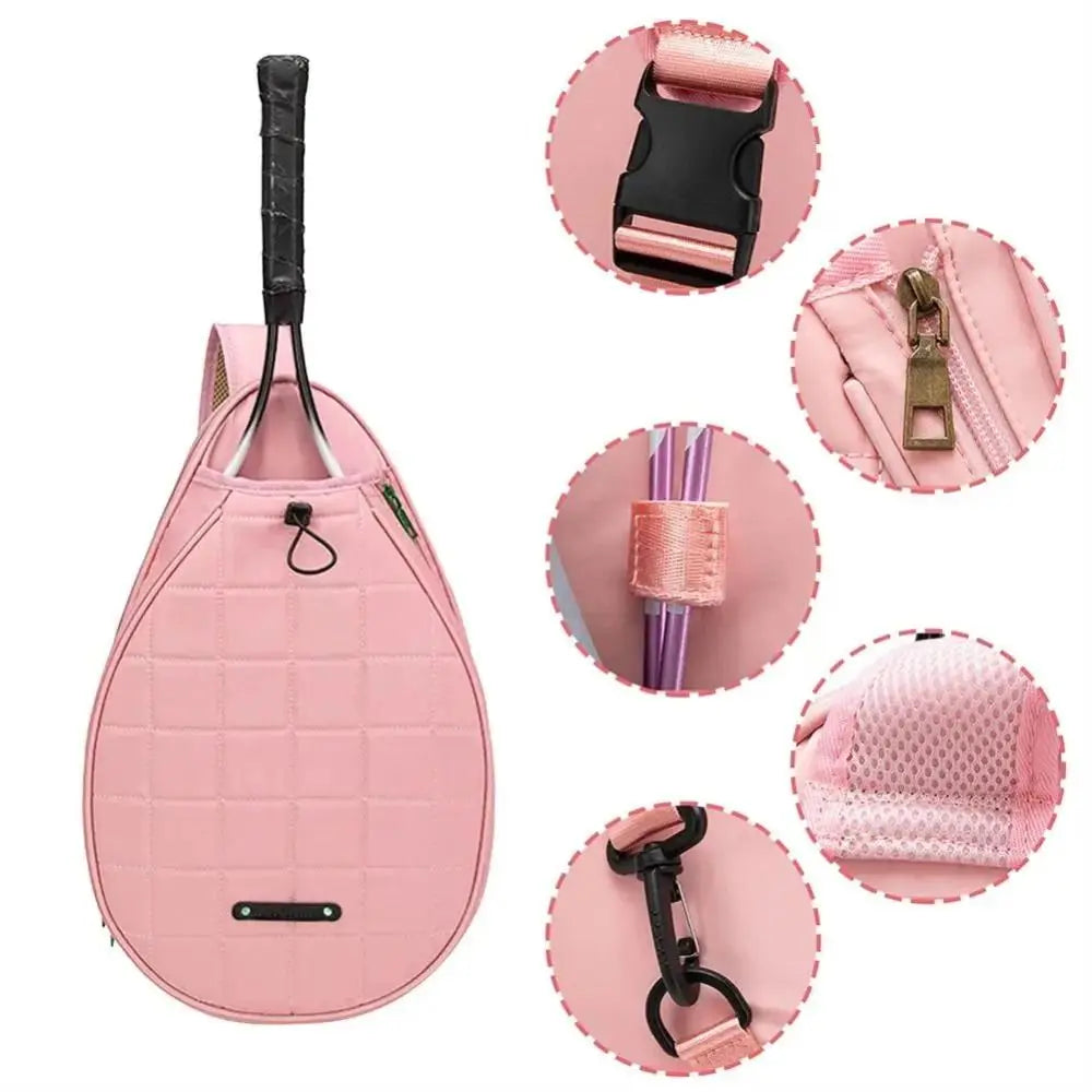 Tennis Accessories One Shoulder Tennis Bag Large Capacity Crossbody Badminton Bag Beauty Korean Style Tennis Crossbody Bag Women - Buy online at  Vibe In Cart.