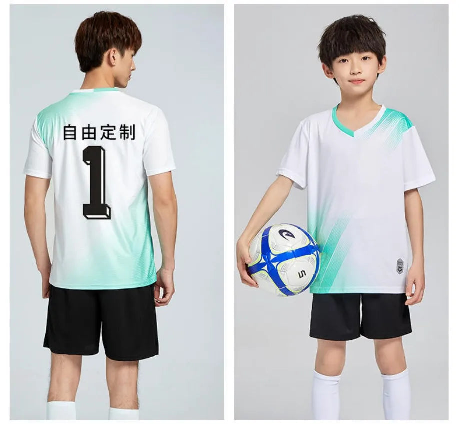 Football Jerseys Soccer Uniforms Adult and Kids Futsal Sportswear Kits Training Tracksuits Athlete Training Clothing customized - Buy online at  Vibe In Cart.