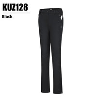 Women's Full Length Elastane Golf Pants with Zipper Fly