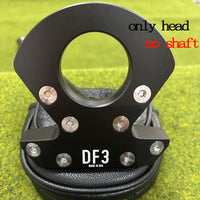 Right-Handed Golf Putter with Steel Shaft, 33-36 Inches, Black White