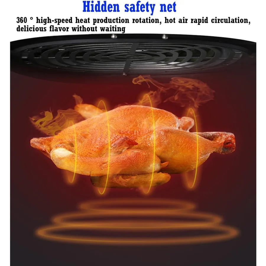 Smart 11-in-1 Air Fryer Toaster Oven Combo with Grill for Home Kitchen Use: Digital Convection Oven for Baking Roasting Reheati - Buy online at  Vibe In Cart.