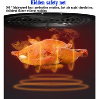 Smart 11-in-1 Air Fryer Toaster Oven Combo with Grill for Home Kitchen Use: Digital Convection Oven for Baking Roasting Reheati - Buy online at  Vibe In Cart.