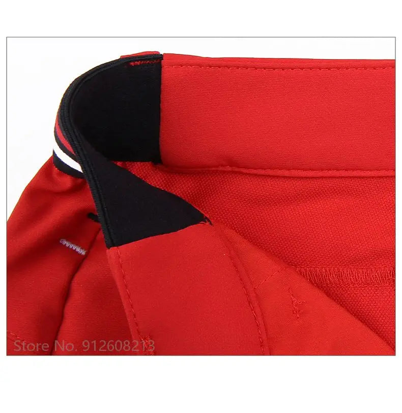 Children's Windproof Warm Golf Pants for Kids, Full Length, Elastic Band, Sizes S-XL
