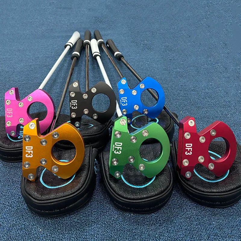 DF3 Golf putter Zero torque putter Green/Black/Pink/Red/Blue/Orange With black/White Steel Shaft 32 33 34 35 36 Inch Putter DF3 - Buy online at  Vibe In Cart.