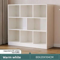 Multi-Grid Storage Cabinet with Multi-Layer Shelves for Home