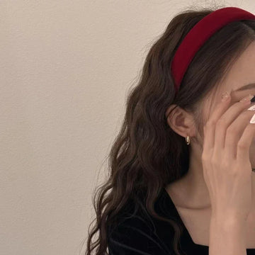 Headbands for Women Girl Hair Bands Korean Accessories Hoop Fascinators Elegant Headdress Vintage 2024 Popular New in Gift Black - Buy online at  Vibe In Cart.