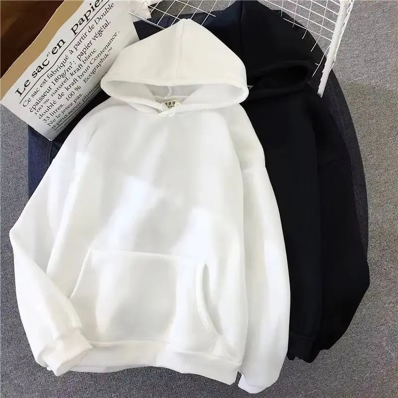Men's Hoodies Women Pullover Spring Autumn Casual Hoodie Sweatshirts Solid Color Hoodies Oversize Black Sweatshirt For Male - Buy online at  Vibe In Cart.