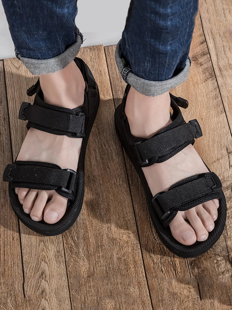 Summer Men Sandals Large Size49-50 for Mens Casual Outdoor Sandals Outdoor Breathable Beach Roman Slippers ﻿ - Buy online at  Vibe In Cart.