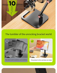 Adjustable VESA Monitor Stand for 10-20 Inch Screens with 360 Degree Swivel